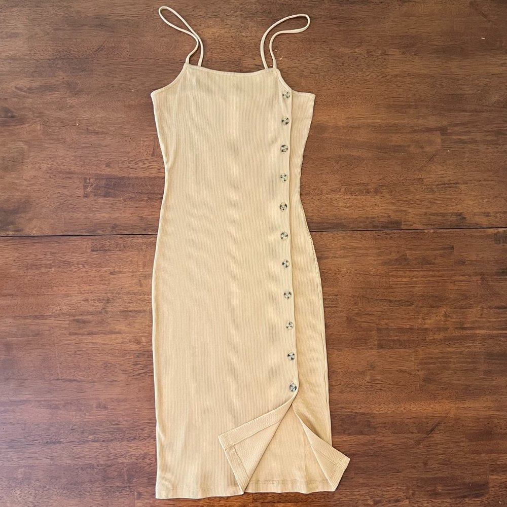NWOT Nordstrom French Connection "Tommy Button" Dress - Picture 4 of 7